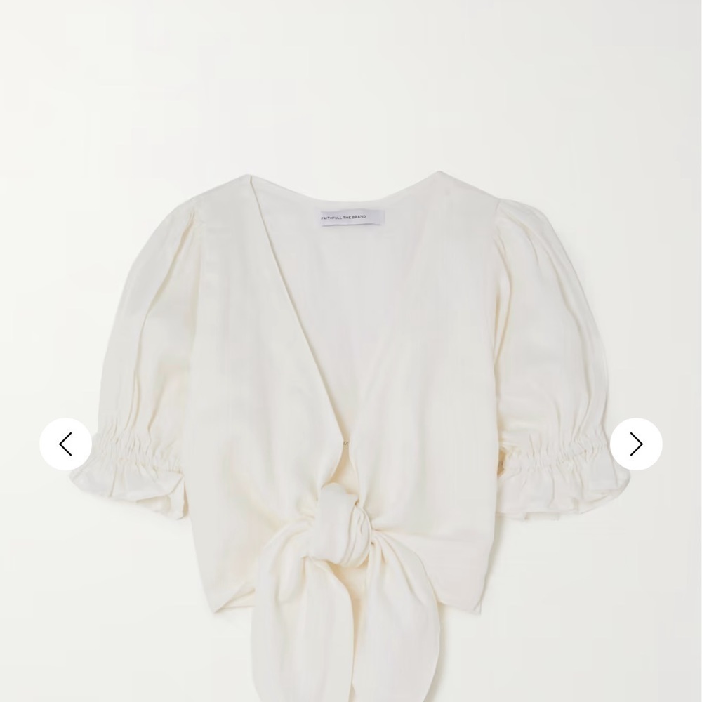 Faitfull the brand white top - Picture 8 of 9